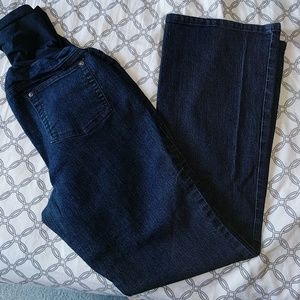 Motherhood Maternity Dark Wash Flare Jeans